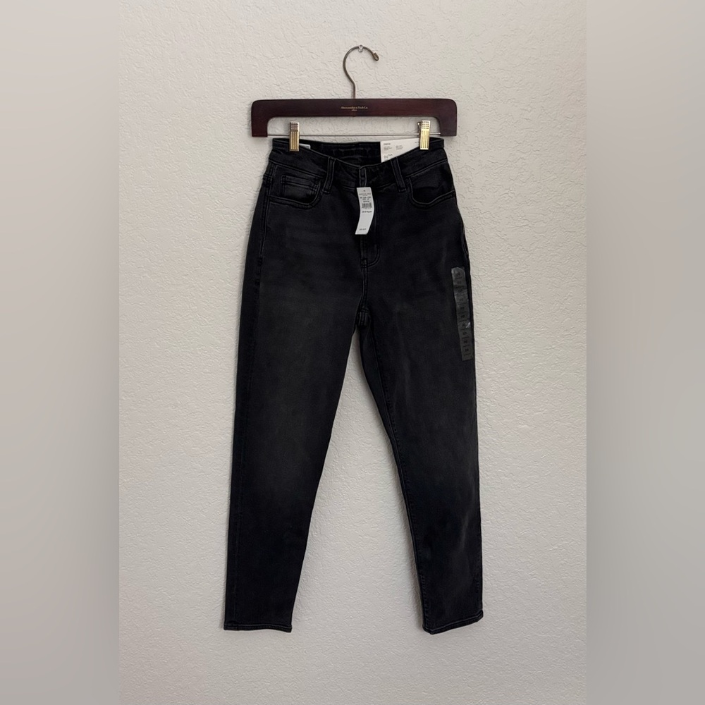 Black Mom Jeans American Eagle